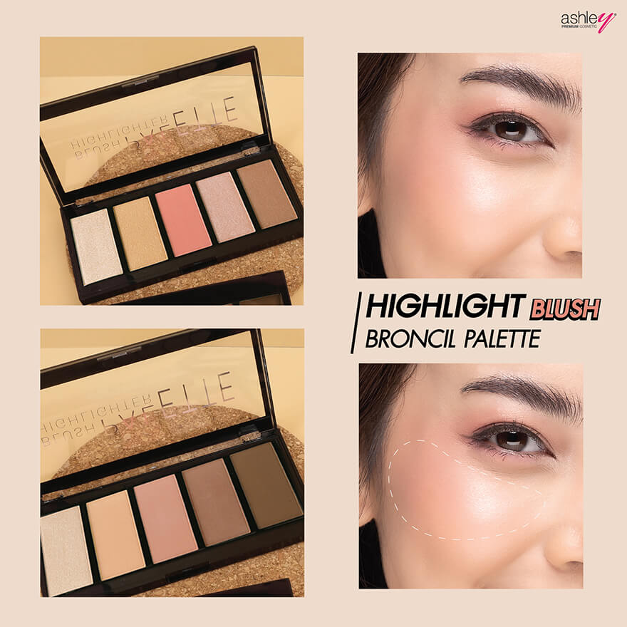 Ashley Two Step Mascara A188,Mascara,Ashley ,มาคร่า,Skinny Eyebrow Pencil,Ashley Highlight Blush Bronze Palette,Ashley Double Eyes No.01 Size S A-336-01 